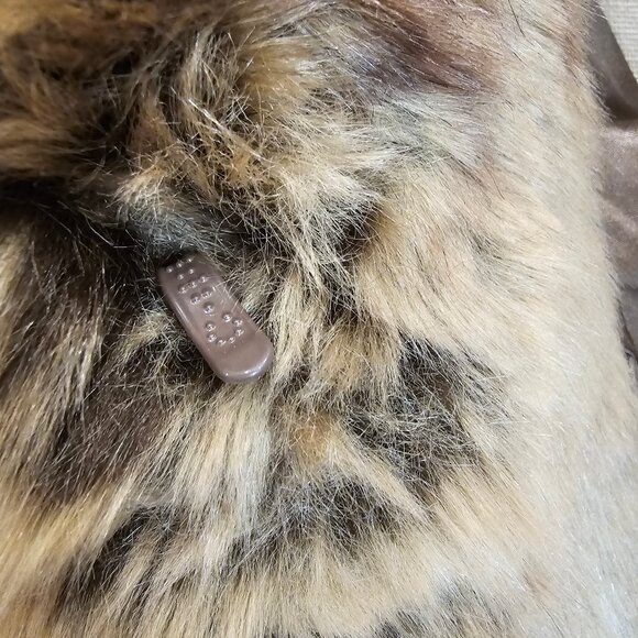 Pamela McCoy Faux Fur Coat Womens XL,  Mid Length Faux Mink - Picture 6 of 15